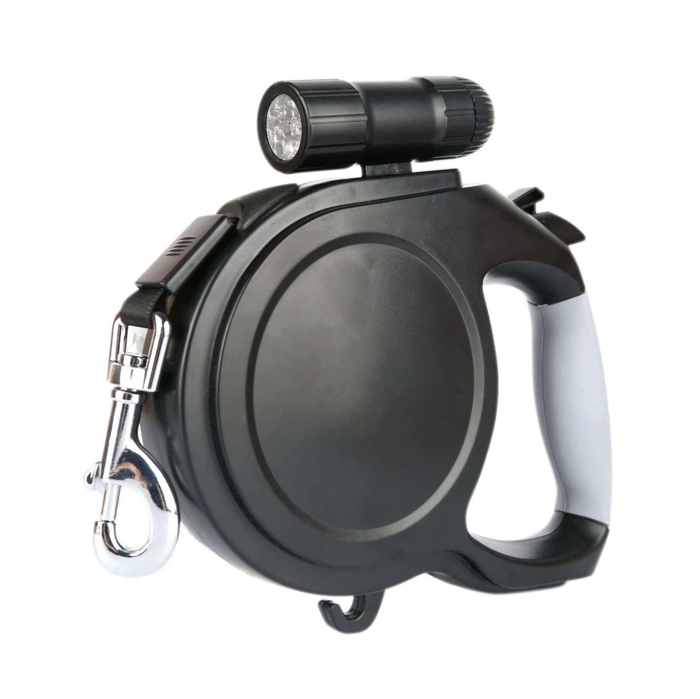 Camouflage Retractable Dog Leash with Powerful Flashlight