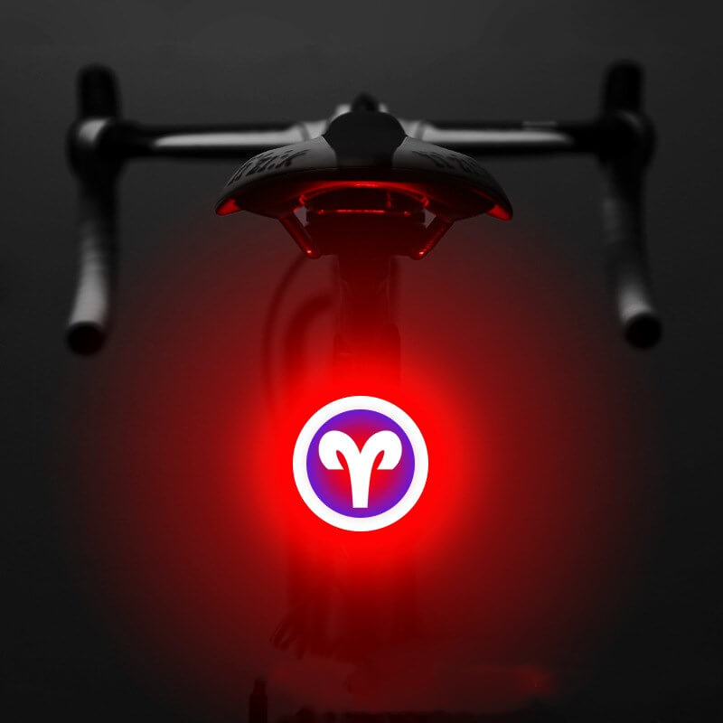 Waterproof LED Rechargeable Bike Tail Light Accessory