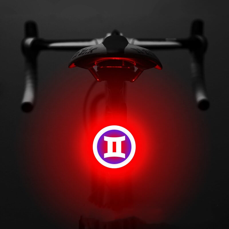 Waterproof LED Rechargeable Bike Tail Light Accessory