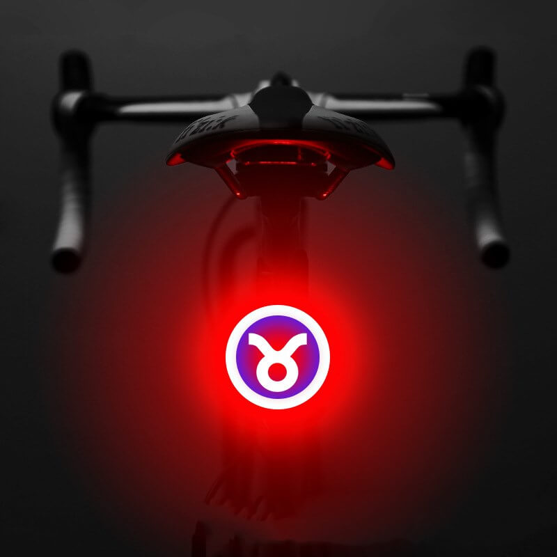 Waterproof LED Rechargeable Bike Tail Light Accessory