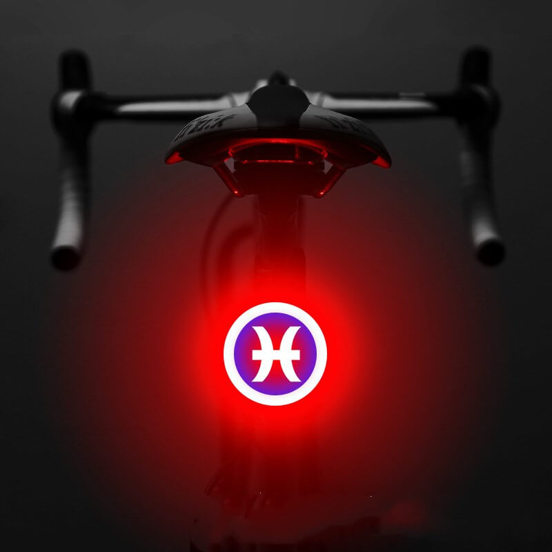 Waterproof LED Rechargeable Bike Tail Light Accessory
