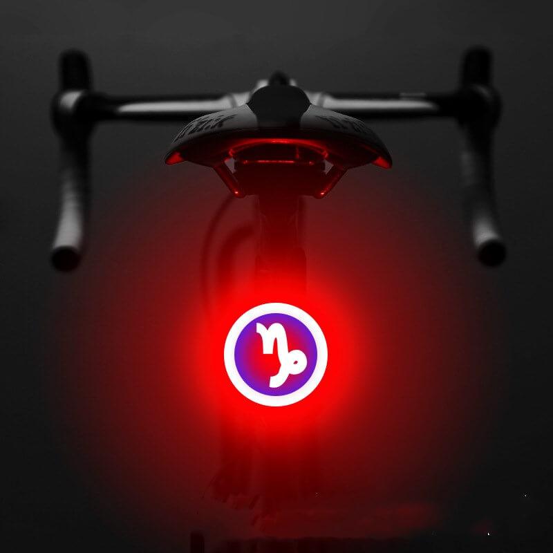 Waterproof LED Rechargeable Bike Tail Light Accessory