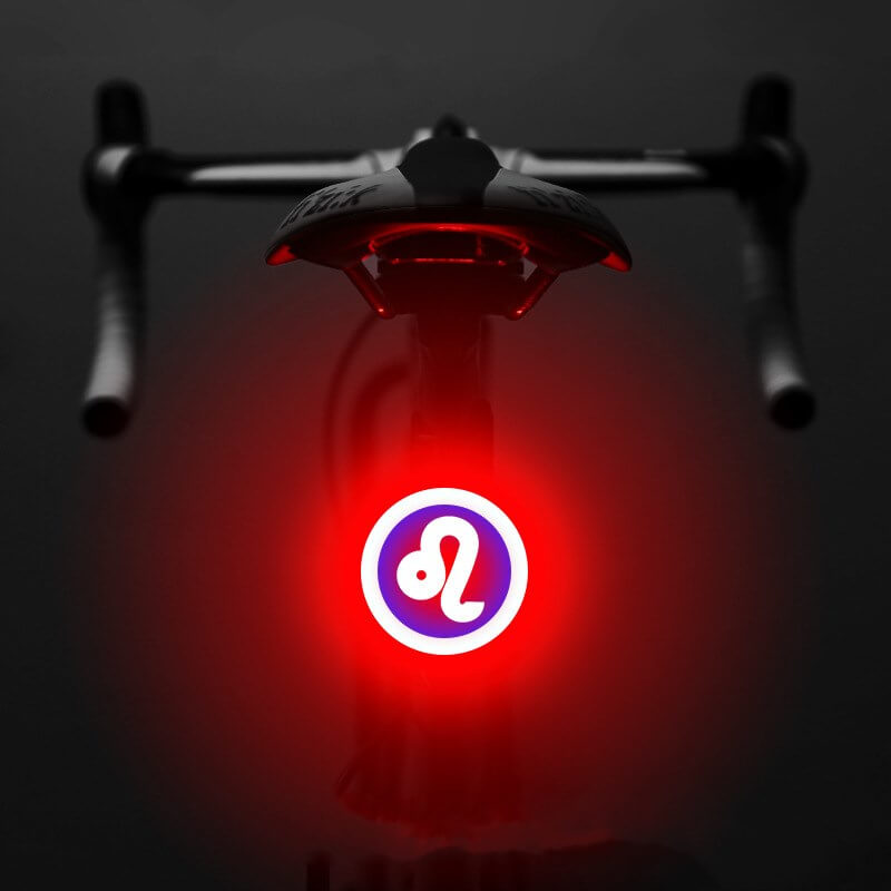 Waterproof LED Rechargeable Bike Tail Light Accessory