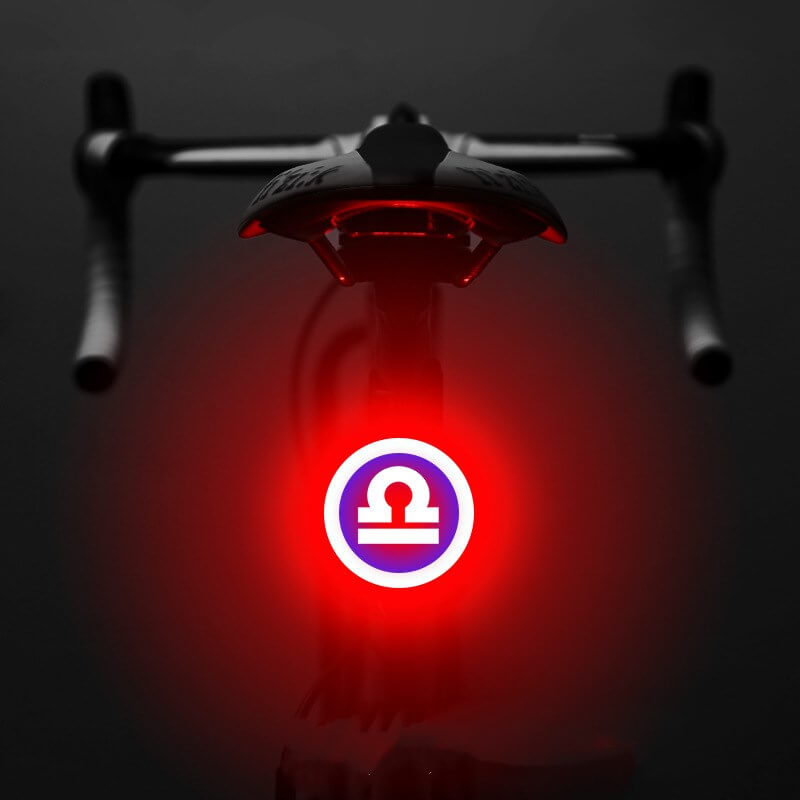 Waterproof LED Rechargeable Bike Tail Light Accessory