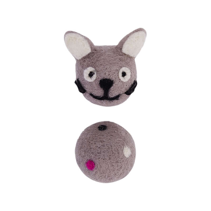 Wooly Interactive Cat Toy With Bell