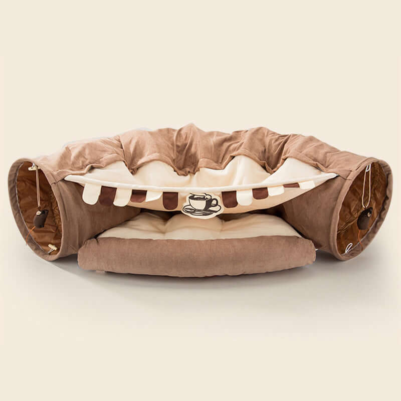 Feline Fun Tunnel: Collapsible, Durable, and Eco-Friendly