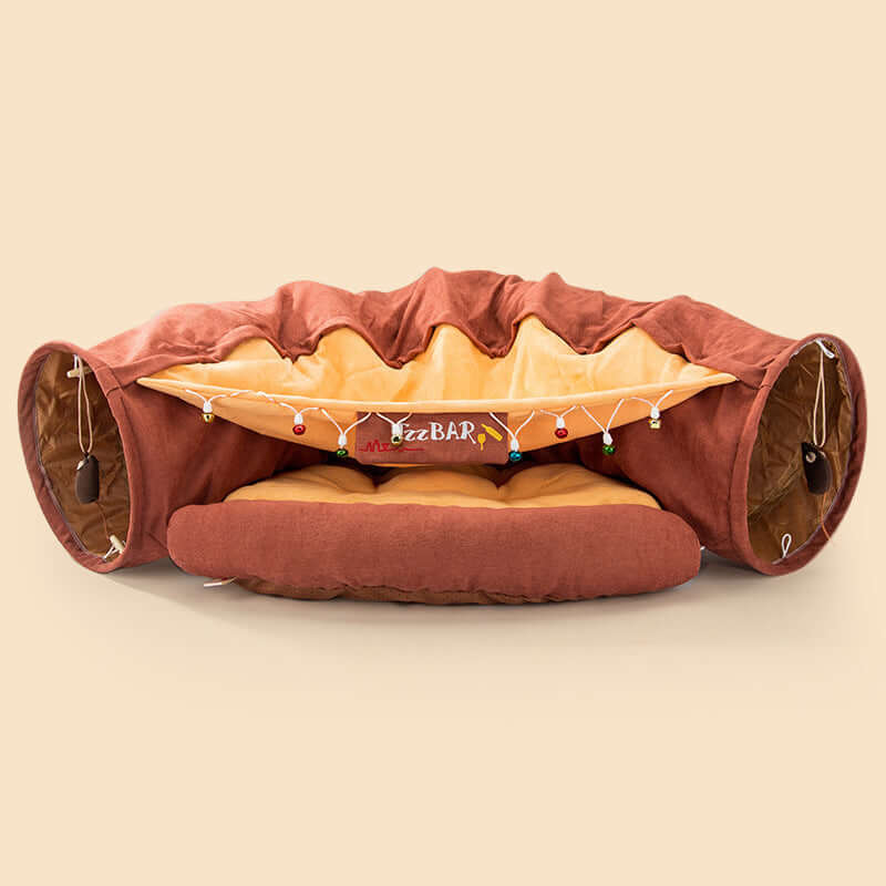 Feline Fun Tunnel: Collapsible, Durable, and Eco-Friendly