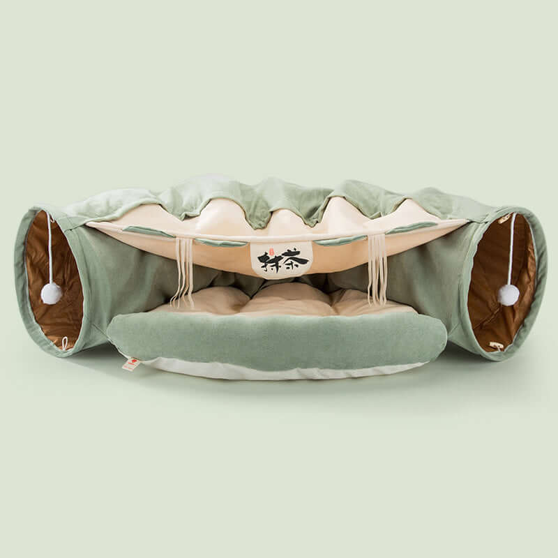 Feline Fun Tunnel: Collapsible, Durable, and Eco-Friendly