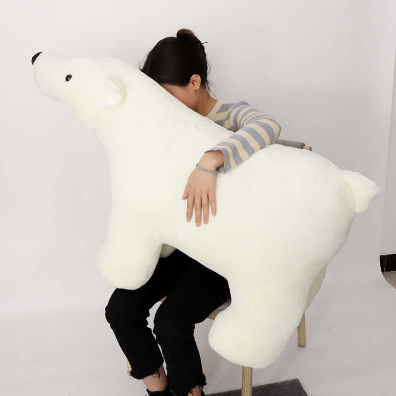Cozy Polar Bear Buddy: Snuggle-Worthy Plush Toy