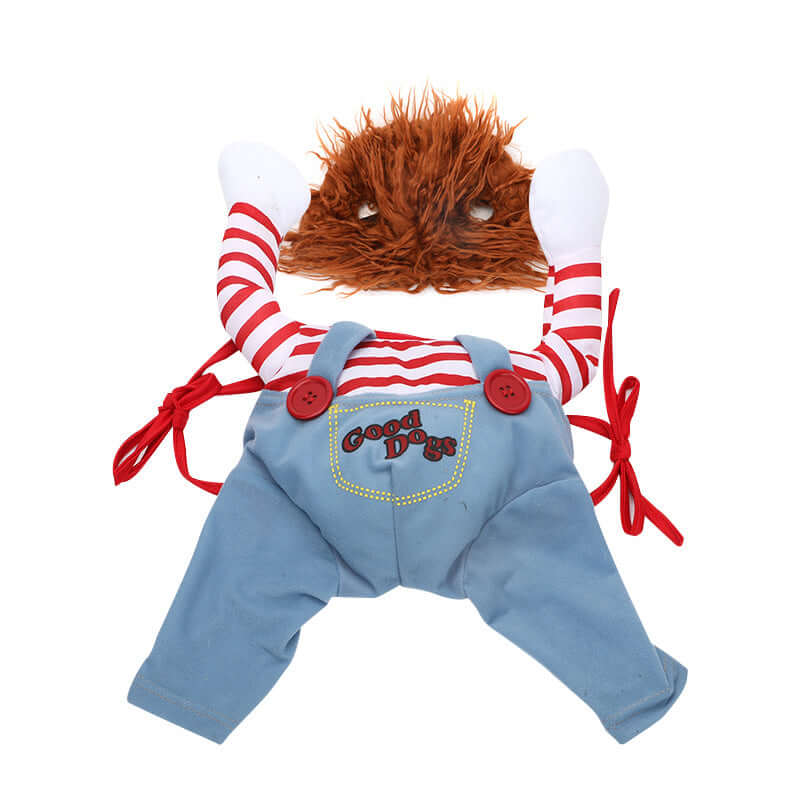 Scary Dog Costume with Knife