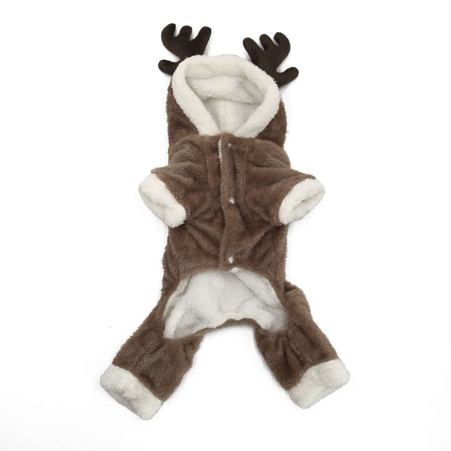 Jingle & Snuggle: The Cozy Elk Christmas Outfit for Your Furry Friend