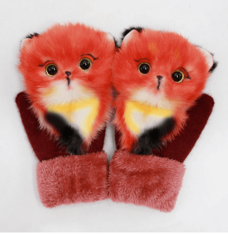 Furry Friends Winter Warmer Mittens