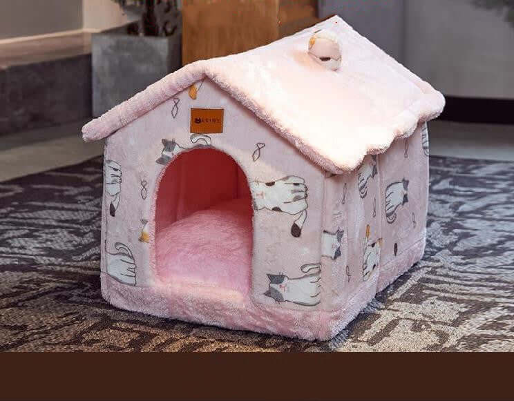 Cozy Care Pet House & Bed - A Safe Haven for Your Furry Companion