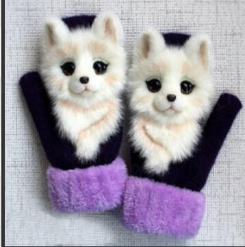 Furry Friends Winter Warmer Mittens