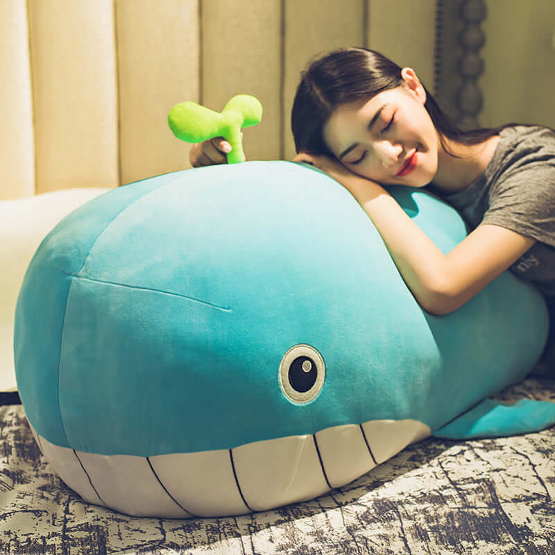 Whale Floor & Bed Plush