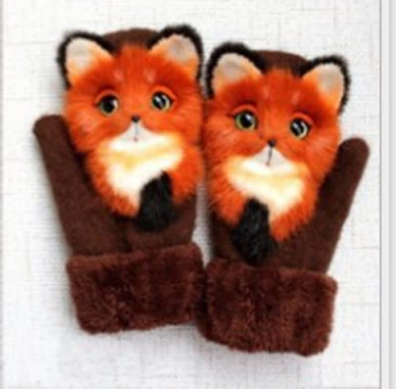 Furry Friends Winter Warmer Mittens
