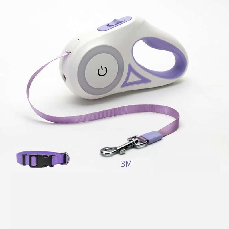Light Up the Night: The Ultimate Retractable Dog Leash