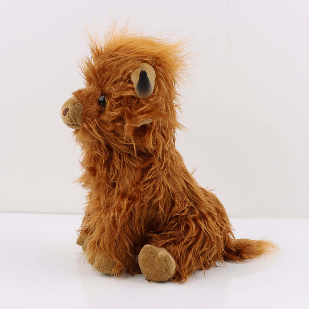 Soft and Cuddly Scottish Highland Cow Plush