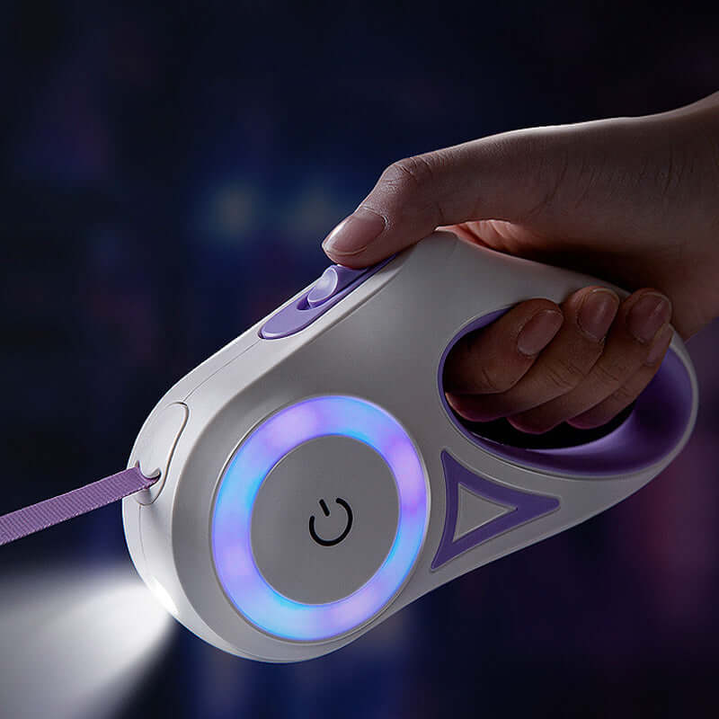 Light Up the Night: The Ultimate Retractable Dog Leash