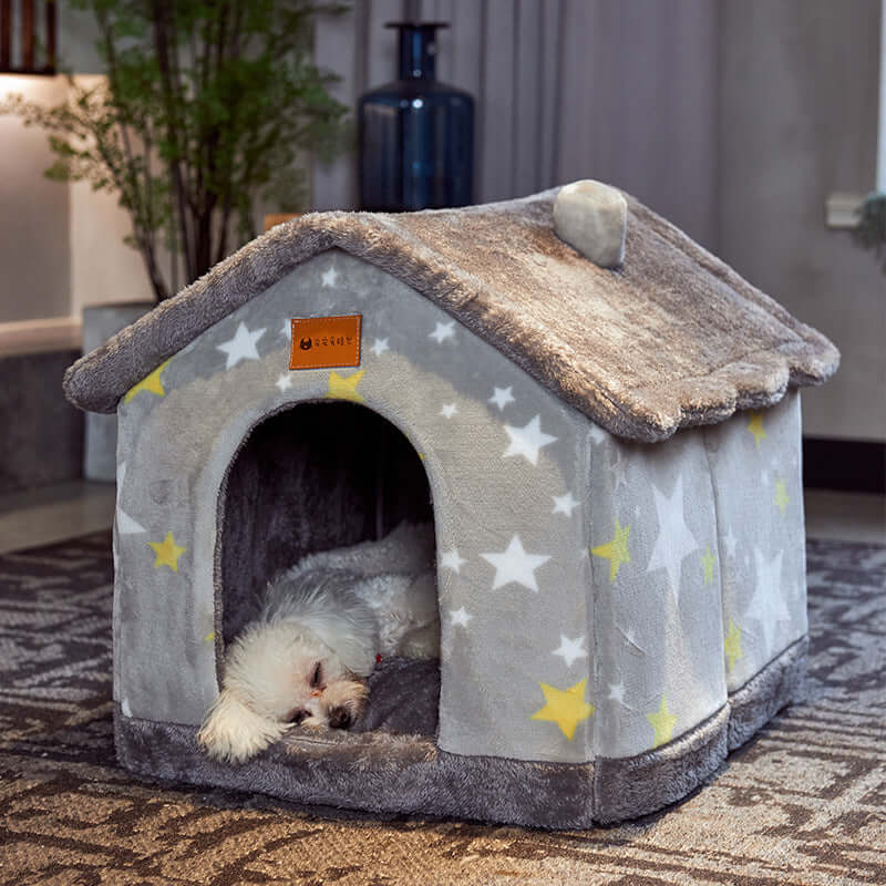 Cozy Care Pet House & Bed - A Safe Haven for Your Furry Companion