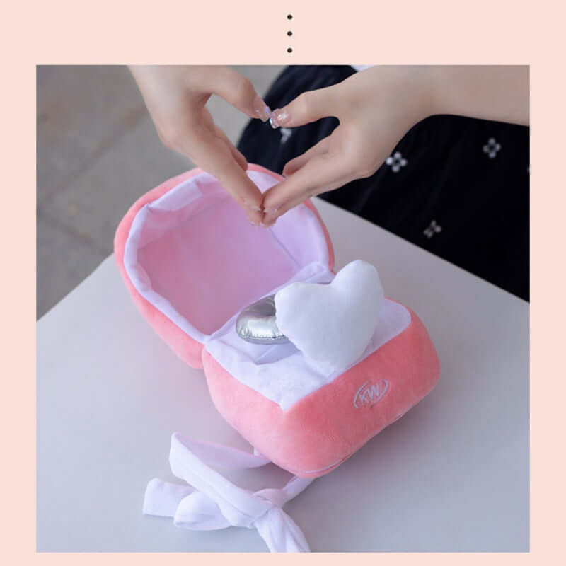 Plush Engagement Ring in Plush Box