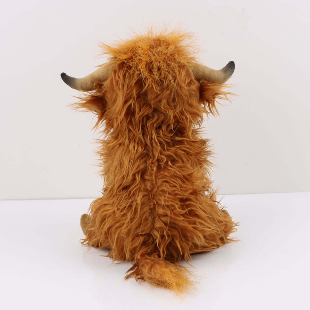 Soft and Cuddly Scottish Highland Cow Plush