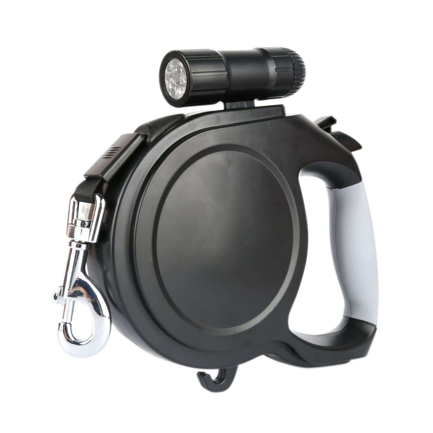 Camouflage Retractable Dog Leash with Powerful Flashlight