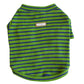 New Pet Clothes Dog Waffle Stretch Stripe Undercoat