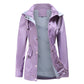 Women's Lined Trench Coat With Detachable Hood