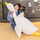 Fluffy Friend- Big White Goose Pillow Doll