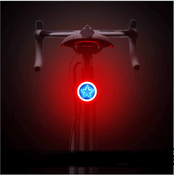 LED Bike Tail Light- Rechargeable & Waterproof