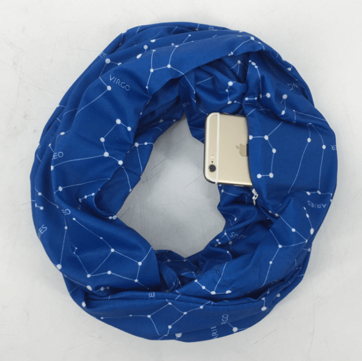 Stay Stylish & Secure with the Infinity Scarf with Hidden Pocket