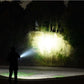 Super Bright Flashlight Zoomable USB Rechargeable Electric Torch 5 Modes Torch Outdoor Fishing Waterproof