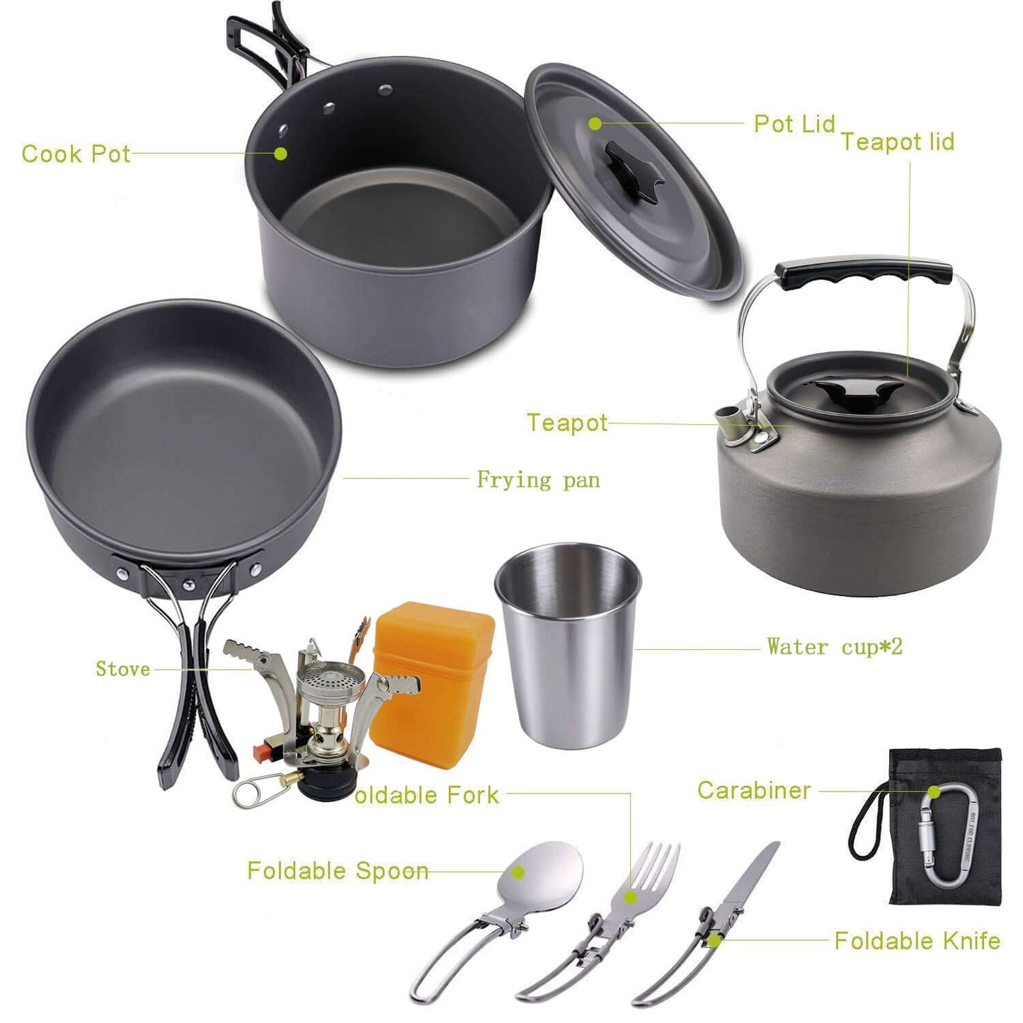 Adventure Essential: Ultra-Light Cookware Set