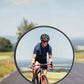 Universal bicycle rearview mirror reflector
