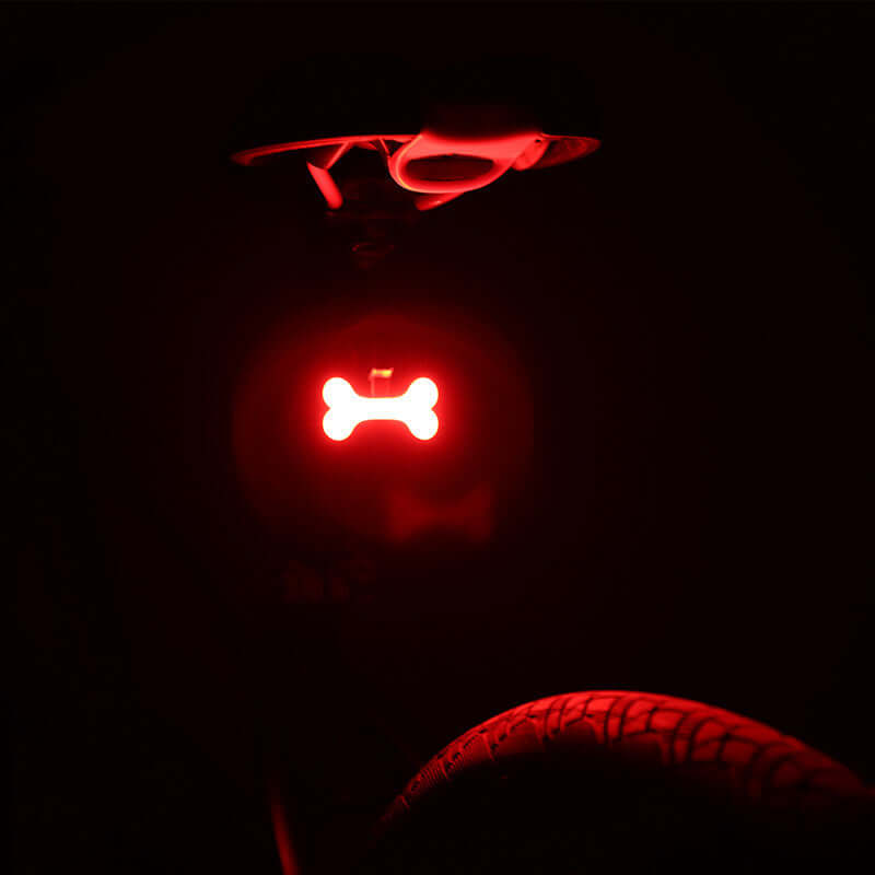 LED Bike Tail Light- Rechargeable & Waterproof