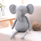 Adorable Animal Friends: Cuddle & Learn with Elephant & Rabbit Stuffed Toys