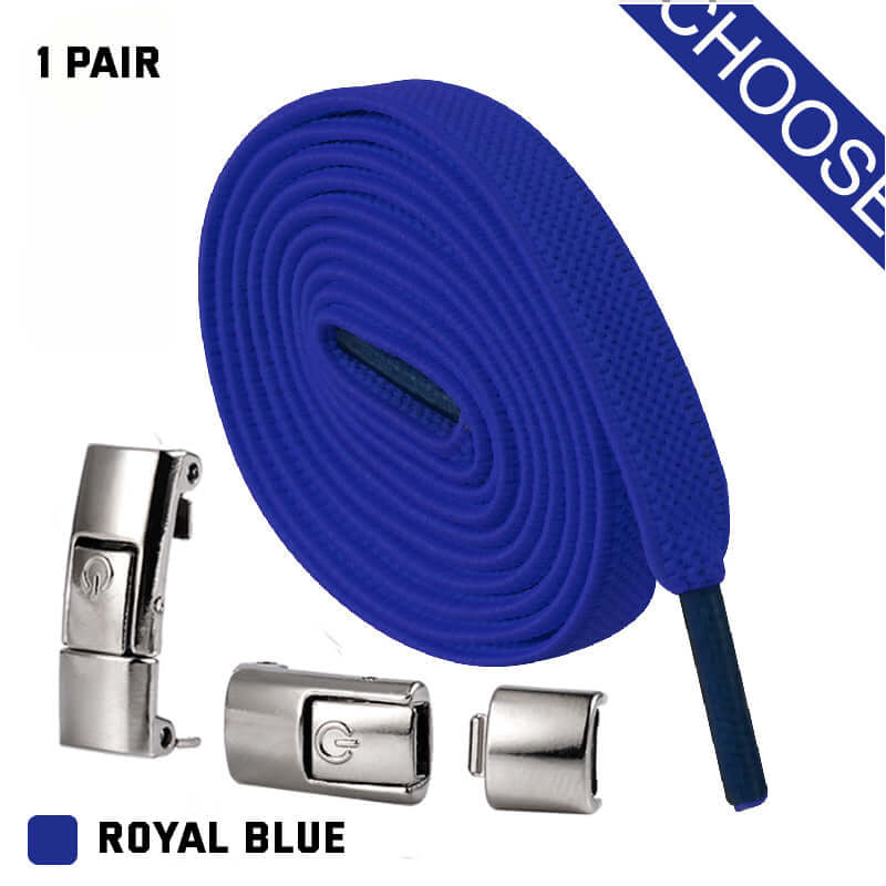 Easily Lace Up Your Sneakers with the 2023 Press Lock Shoelaces - One Size Fits All