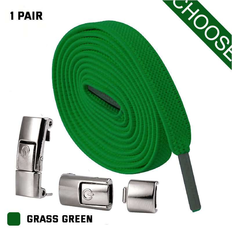 Easily Lace Up Your Sneakers with the 2023 Press Lock Shoelaces - One Size Fits All