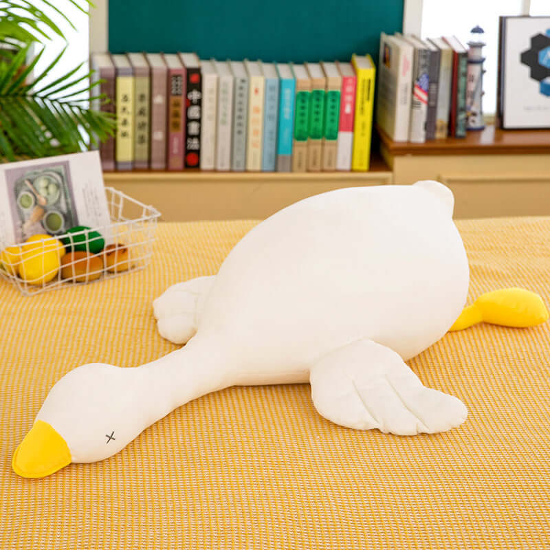 Fluffy Friend- Big White Goose Pillow Doll