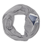 Stay Stylish & Secure with the Infinity Scarf with Hidden Pocket