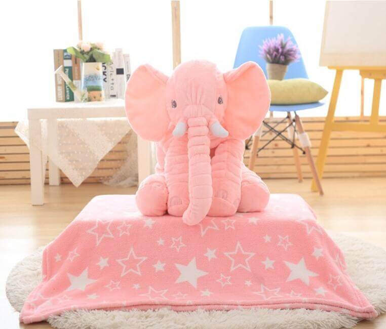 Soft Elephant Christmas Plush Toy
