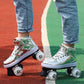 Roll with Style: The Flashing Wheel Roller Skates for Men and Women