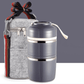 Insulated Stainless Steel Lunch Thermos With Up To 4 Levels