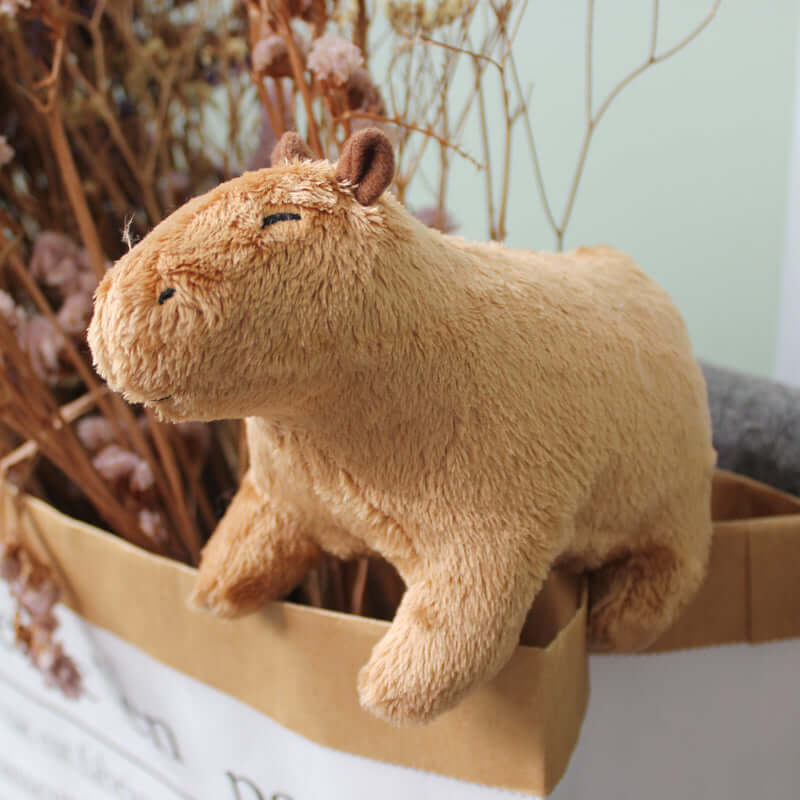 Snuggle Up with the Cutest Capybara Plush Toy - 18cm of Cuddly Fun!