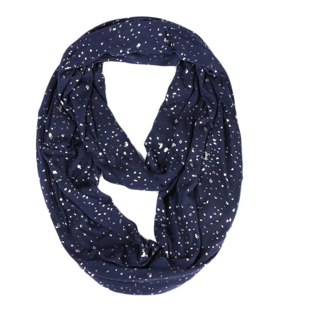 Stay Stylish & Secure with the Infinity Scarf with Hidden Pocket