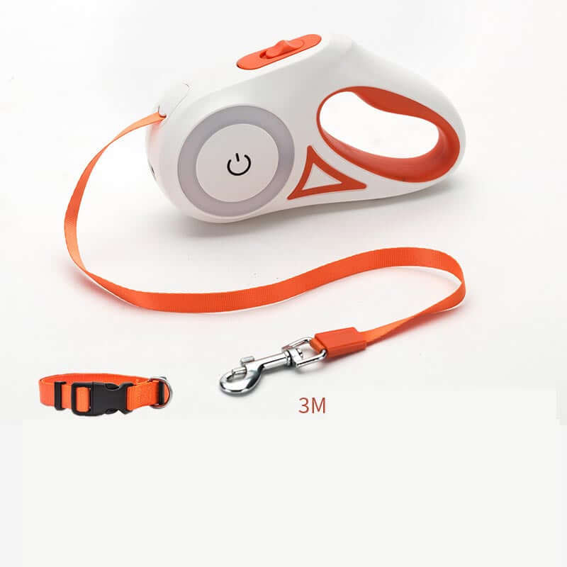 Light Up the Night: The Ultimate Retractable Dog Leash