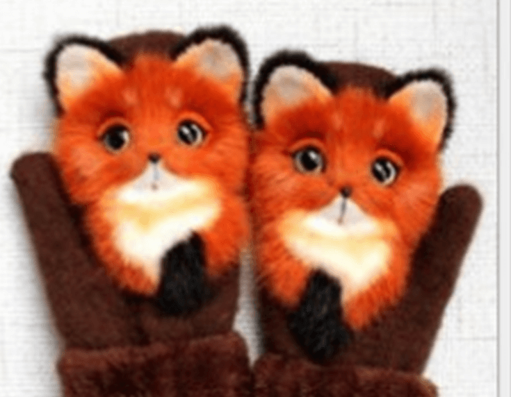 Furry Friends Winter Warmer Mittens
