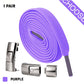 Easily Lace Up Your Sneakers with the 2023 Press Lock Shoelaces - One Size Fits All