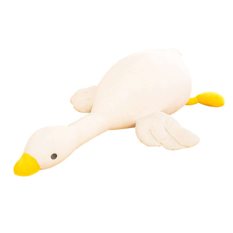 Fluffy Friend- Big White Goose Pillow Doll
